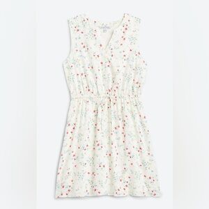 MIX BY 41 HAWTHORN Claira Tie Waist Dress, White Floral, Size 1X